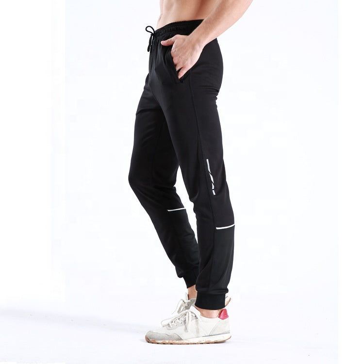Zipper personalized casual mens workout joggers