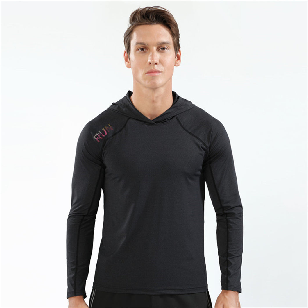Quick-Drying Thin Pullover Running Sports Men's Hoodie