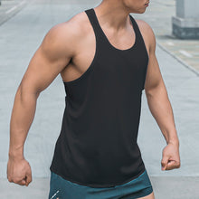 Charger l&#39;image dans la galerie, Breathable bodybuilding stringers printed sleeveless back tank tops for men
