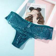 Cargar imagen en el visor de la galería, Fancy Lingeries Tanga Women&#39;s Panties Underwear Sexy Lace Thong Panty
