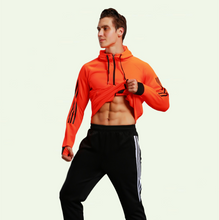 Cargar imagen en el visor de la galería, Casual Sports Exercise Jogging Men full zip hoodie

