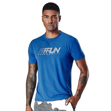 Cargar imagen en el visor de la galería, Training Jogging Short sleeve Sports wear T-shirt with heatseal RUN logo
