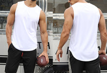 Load image into Gallery viewer, Breathable bodybuilding sleeveless men tank top vest

