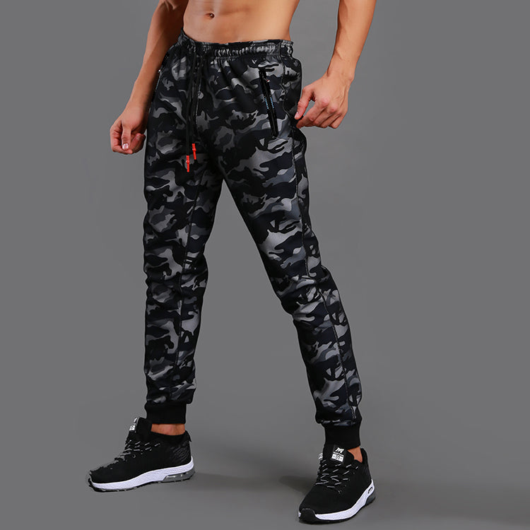 Quick-Dry Casual Training Polyester Joggers Sweatpants
