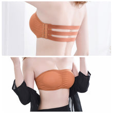 Load image into Gallery viewer, Seamless bandeau with hook and eye and Wire Free
