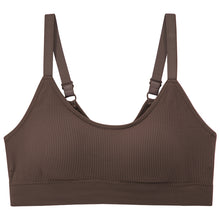 Load image into Gallery viewer, Seamless sports no wire push up RIB bra
