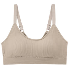 Load image into Gallery viewer, Seamless sports no wire push up RIB bra
